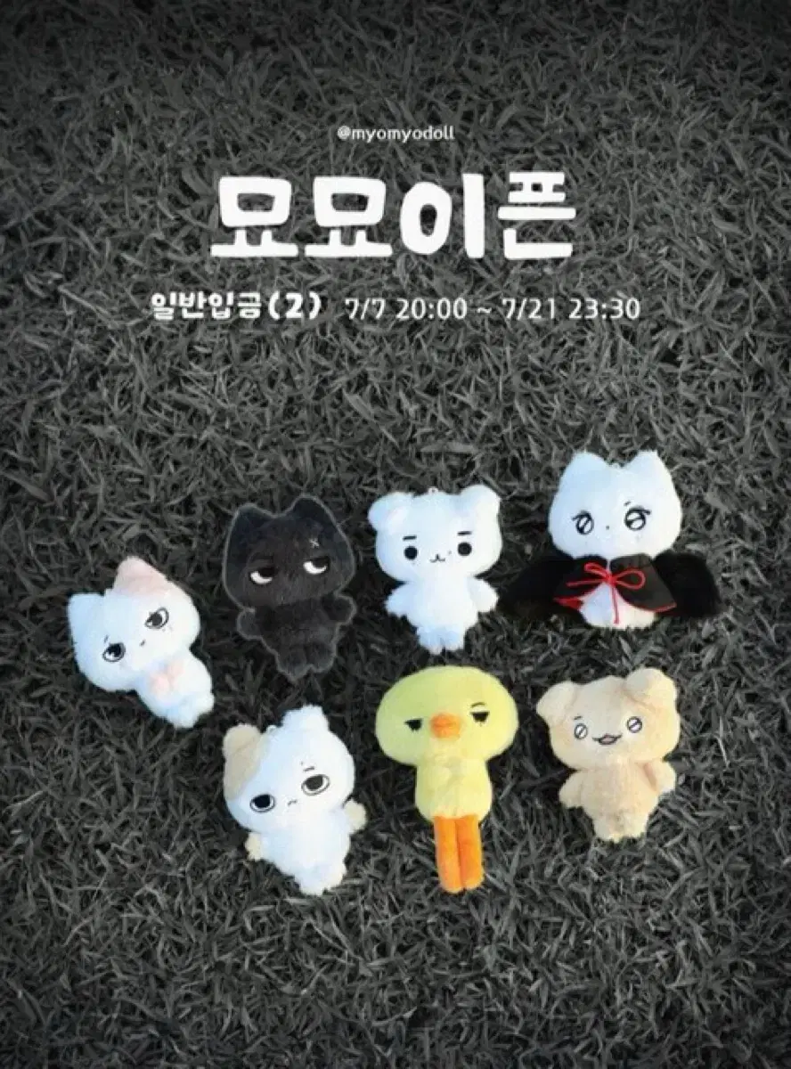 엔하이픈 인형 묘묘이픈 묘묘키 니키 13cm 인형